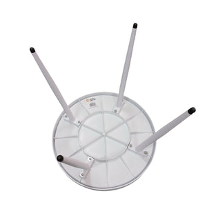 TAVOLO BASSO NEMO D.50XH47CM BIANCO.