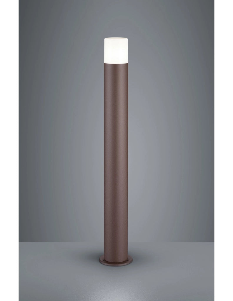 Palo Da Esterno Hoosic 1xE27 Ruggine H80 cm IP44 Trio Lighting