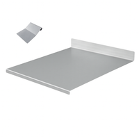 ZOIMANIA - Spianatoia con Tarocco - Acciaio Inox - Cucina - Profondità 60 Dimensione Spianatoia: L 120 x P 60 x 7cm x 3cm