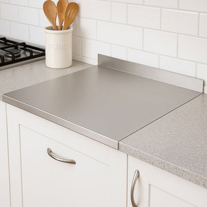 ZOIMANIA - Spianatoia con Tarocco e Mattarello - Inox - Cucina - Profondità 40 Dimensione Spianatoia: L 90 x P 40 x 7cm x 3cm