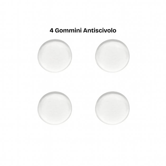 ZOIMANIA - Spianatoia con Tarocco e Mattarello - Inox - Cucina - Profondità 55 Dimensione Spianatoia: L 40 x P 55 x 7cm x 3cm