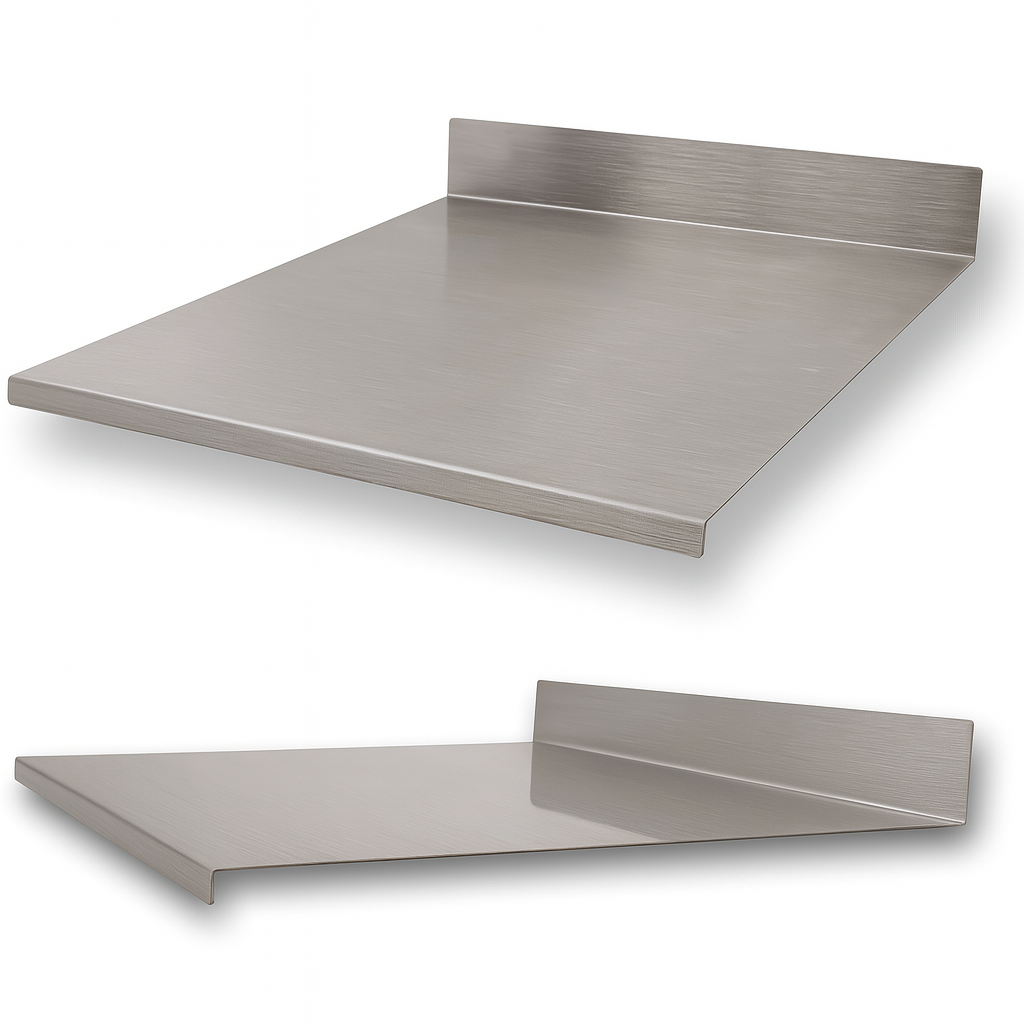 ZOIMANIA - Spianatoia con Tarocco e Mattarello - Inox - Cucina - Profondità 60 Dimensione Spianatoia: L 110 x P 60 x 7cm x 3cm