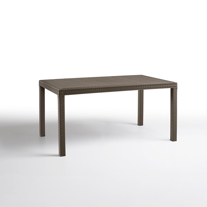 TAVOLO HOUSTON 150X90XH74CM TAUPE