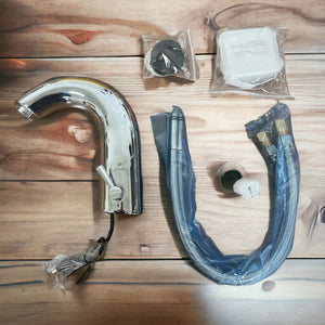 Rubinetto miscelatore elettronico automatico ad infrarossi