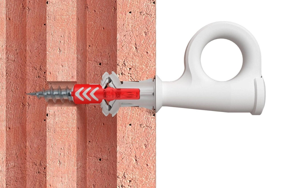 Fischer 557916 ancoraggio a vite e tassello 6 pz Kit di viti e tasselli a muro 30 mm