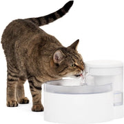 Pompa per acqua - 17 l - Adatta per piccoli cani e gatti - Resistente alla vaschetta per piatti - Montaggio e pulizia semplice - Incluso filtro per acqua