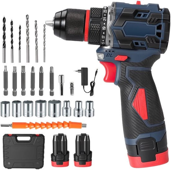 Set di punzoni mini - 23-in-1 - Forze di torsione regolabili - Manuale - Connessione universale