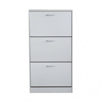 Scarpiera Vicky 60x24x115 h cm in Legno Bianca