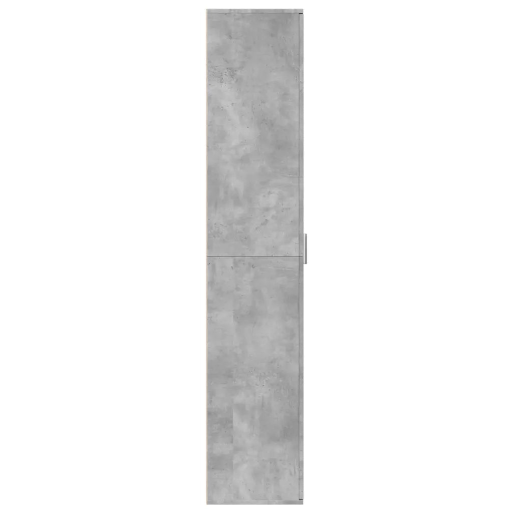 Credenza Grigio Cemento 60x35x180 cm in Legno Multistrato 3276668