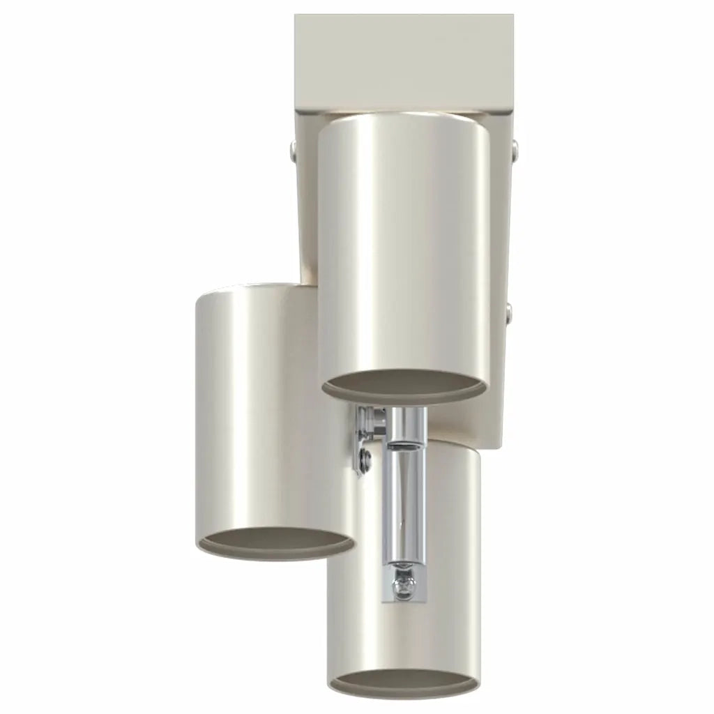 Faretto da soffitto Nichel 38 x 6,5 x 11,5 cm Metallo 4108184