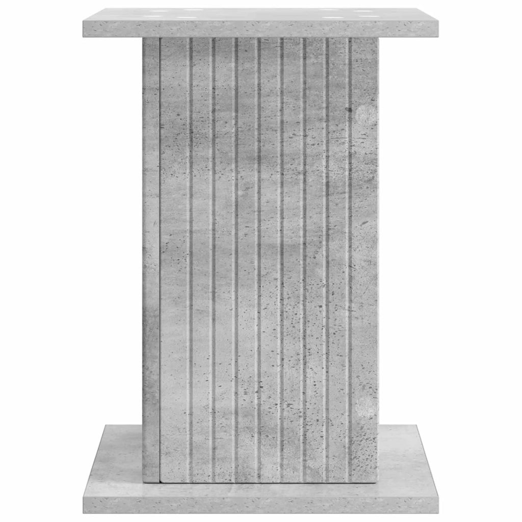 Supporto per piante | Sostegno per piante Grigio Cemento 30,5 x 30 x 43 cm