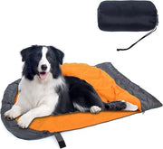 Zak da letto per cani con tasca di stoccaggio, lettini portatili impermeabili e caldi per animali domestici, viaggi, campeggio, escursioni, zaino per cuccioli, letto per cani dentro e fuori casa, kit per cani in condizioni climatiche fredde.