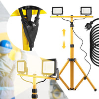 Alogeno Led Su Treppiede 2x20w Rsl001-20n