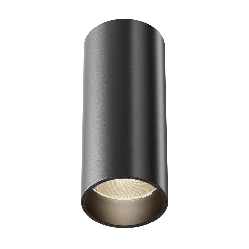 Maytoni Lampada da soffitto moderna FOCUS LED 1 luce LED integrato nero metallo