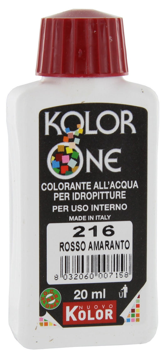 color-ante kolor one ml.20 n.216 rosso amaranto cod:ferx.27800