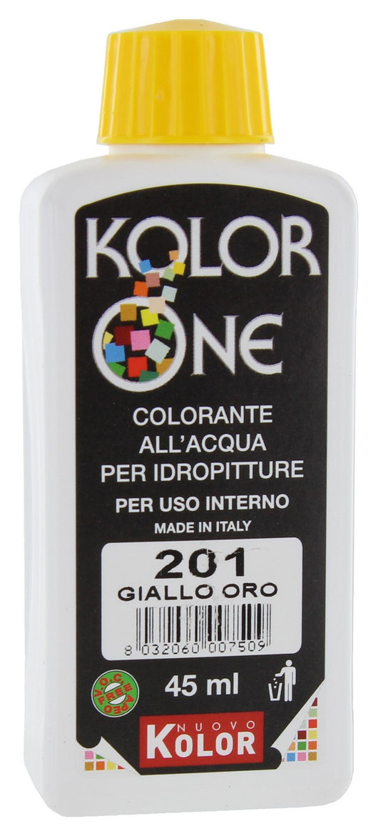 color-ante kolor one ml.45 n.201 giallo oro cod:ferx.27801