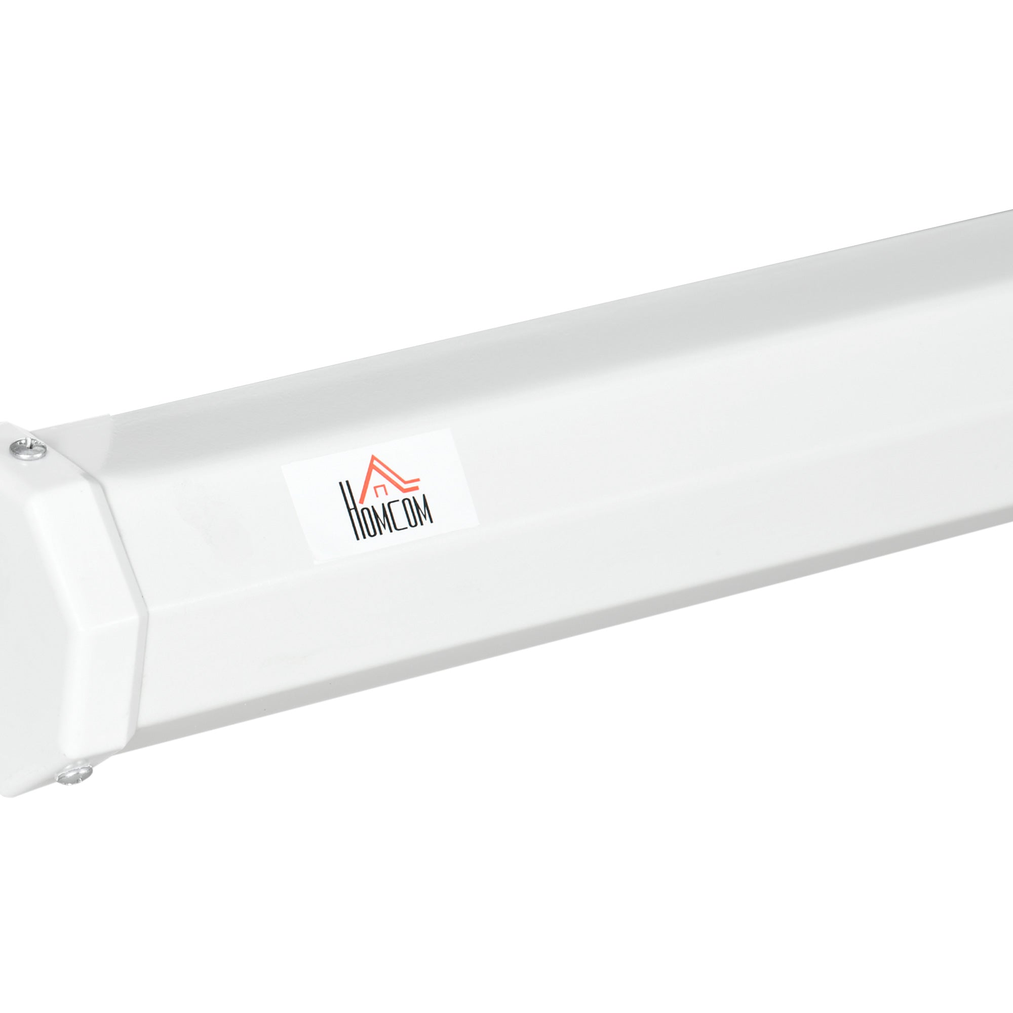 Telo Proiettore 120 Pollici 244x183 cm in Tessuto a Rete Bianco