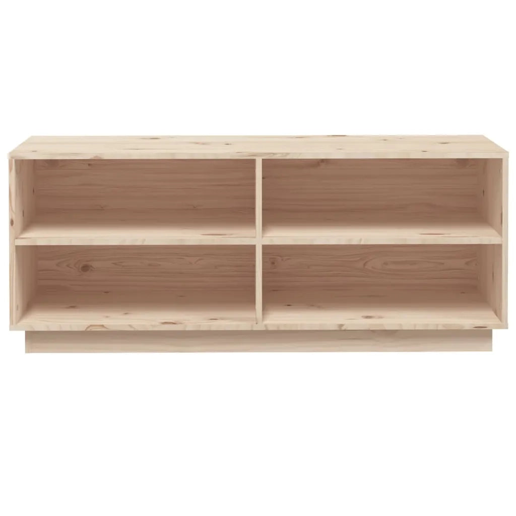 Scarpiera 110x34x45 cm in Legno Massello di Pino cod mxl 76447