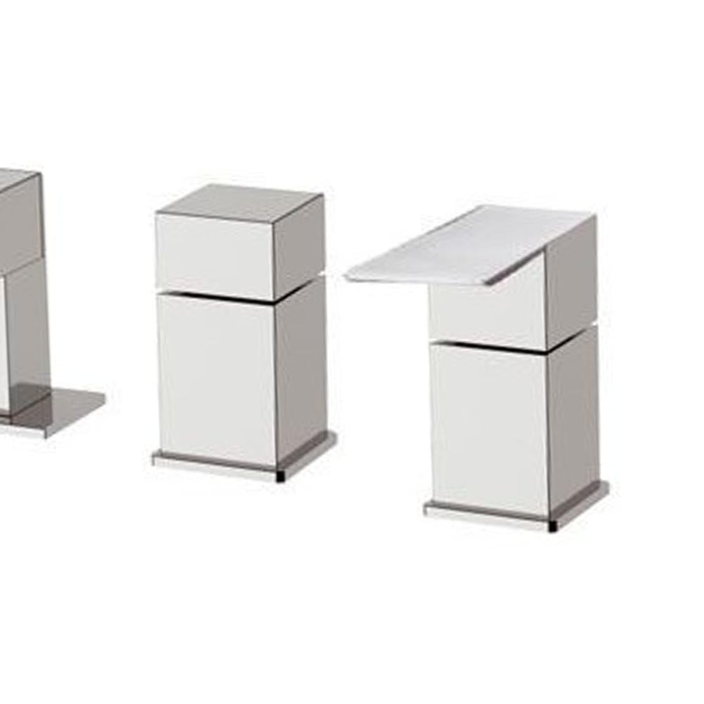 Rubinetto bordo vasca quadro - serie skyline