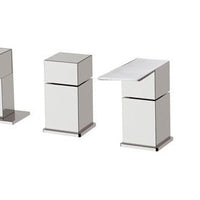 Rubinetto bordo vasca quadro - serie skyline