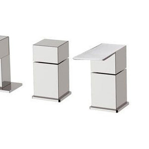 Rubinetto bordo vasca quadro - serie skyline