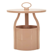 Tavolino VKH1096, Rosa, Plastica, 44x44x43 cm