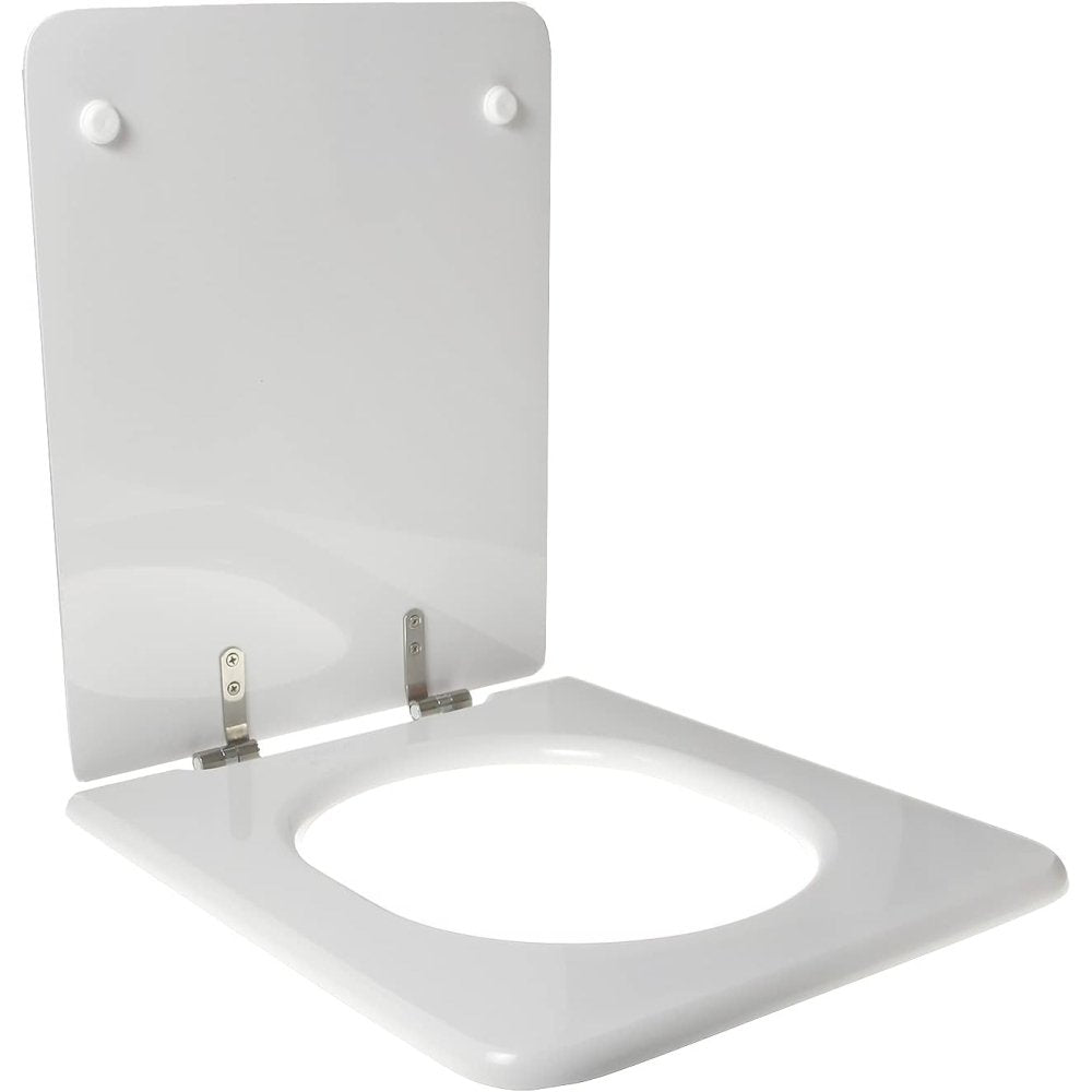 Copriwater dolomite ebla bianco cerniera rallentata soft close c