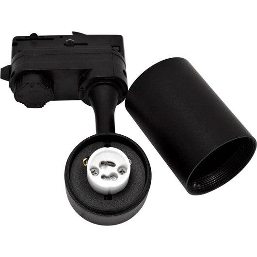 Track Light porta faretto GU10 50x100mm Nero