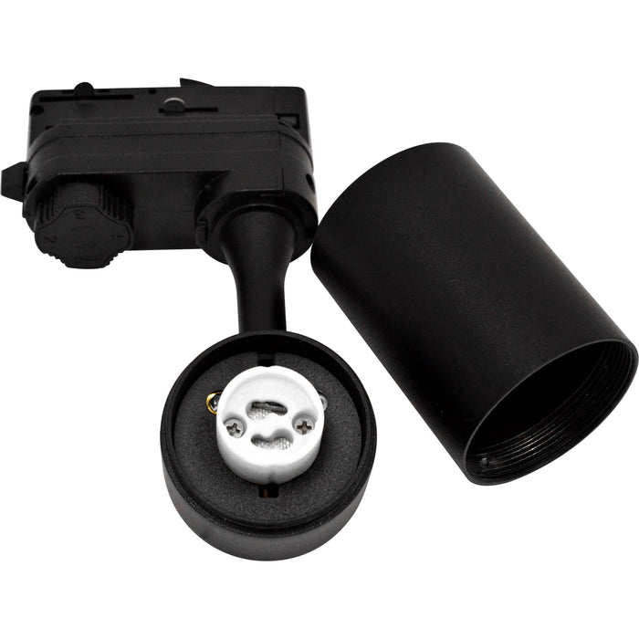 Track Light porta faretto GU10 50x100mm Nero