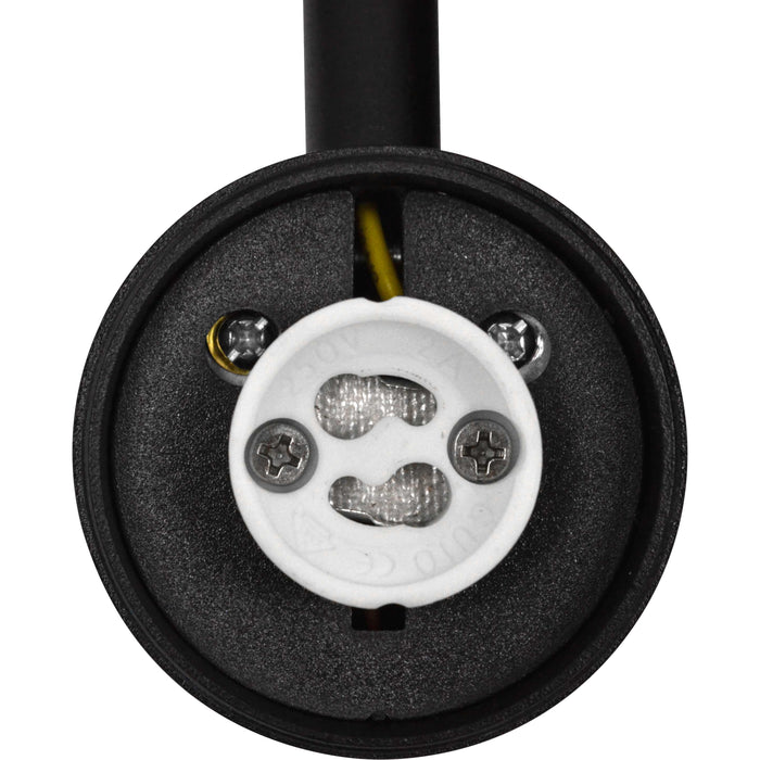 Track Light porta faretto GU10 50x100mm Nero