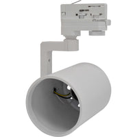 TRACK LIGHT PORTA LAMPADA E27 100x150m BIANCO