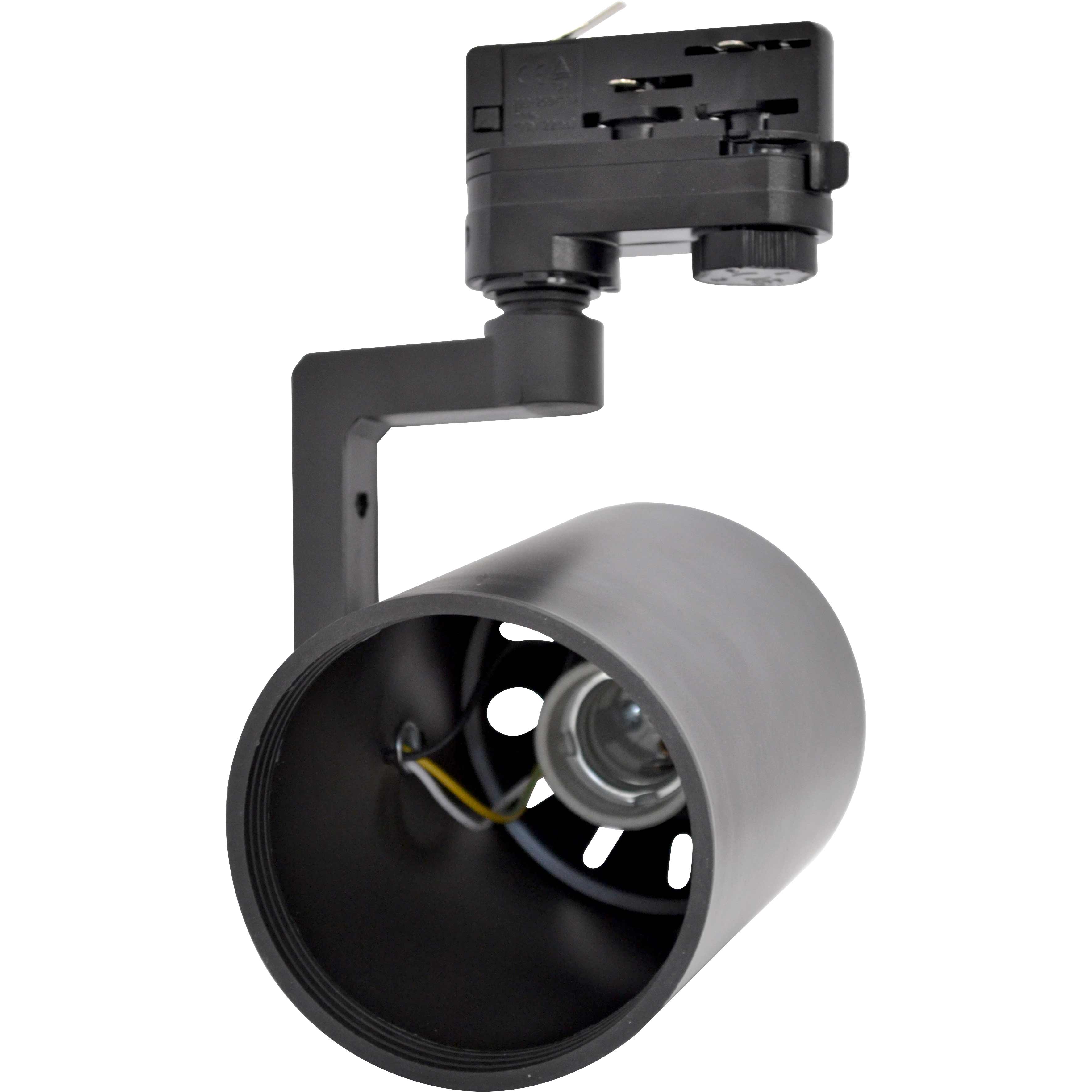 Track Light porta lampada E27 colore Nero