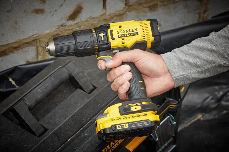 Stanley FatMax SFMCD711B – Trapano Avvitatore a Percussione V20 18V (solo corpo)
