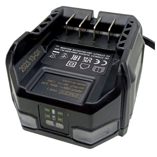 Stanley FatMax SFMCB10 – Caricabatterie V20 18 V, 1.25 A