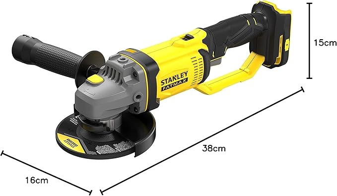 Stanley FatMax SFMCG400B – Smerigliatrice Angolare 18 V V20, 125 mm (solo corpo)