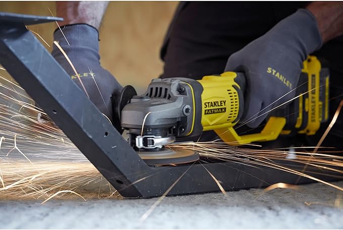 Stanley FatMax SFMCG400B – Smerigliatrice Angolare 18 V V20, 125 mm (solo corpo)