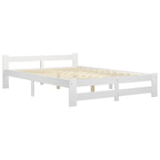 Giroletto senza Materasso Bianco 180x200 cm in Legno di Pino 322003