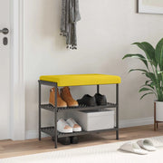 Cuscino per panchina Tessuto Giallo Chiaro Profondità 35 cm 42043171