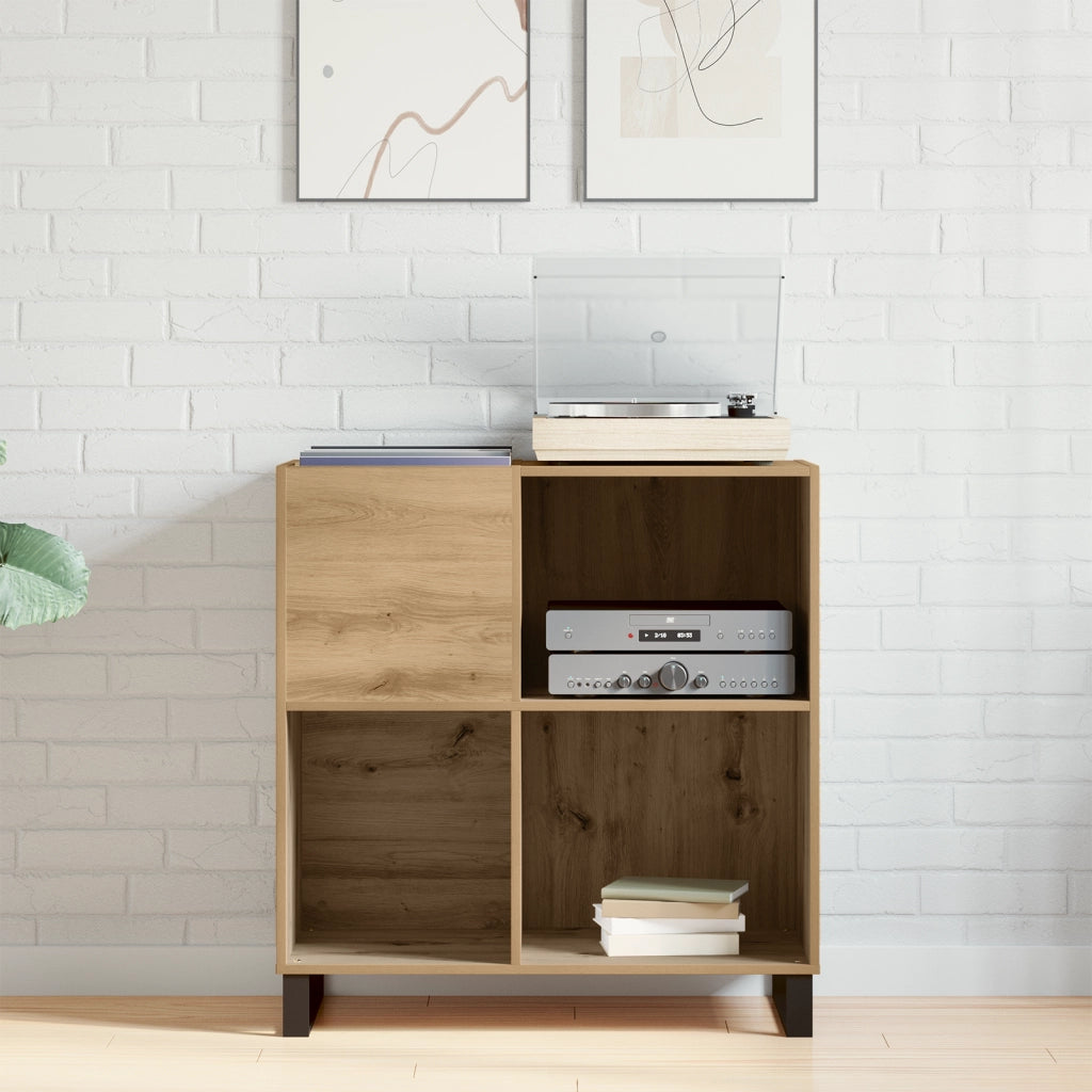 Mobile per Dischi Legno Vecchio 84.5x38x90 cm Legno Ingegnerizzato