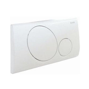 Bampi placca di comando bianca 2 tasti vega bianco