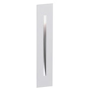 REQ Segnapasso Verticale LED 3,5W 3000K CRI90 IP40 - Faretto da incasso a parete Bianco per Cartongesso e Muratura - Rossini Illuminazione