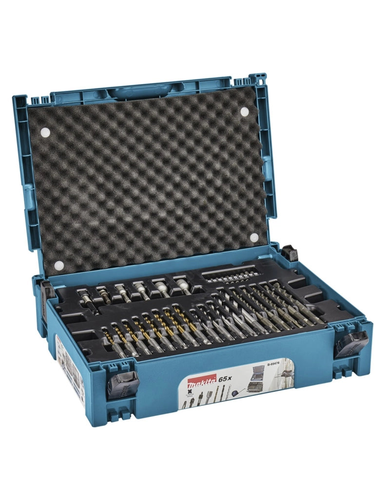 Set di accessori MAKPAC SDS-Plus MAKITA B-69478 (65 pezzi)