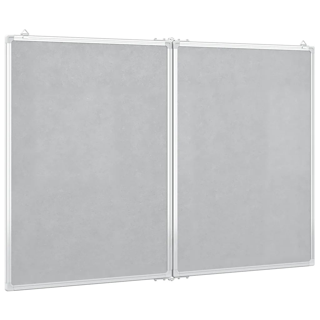 Lavagna Magnetica Pieghevole 120x80x1,7 cm in Alluminio