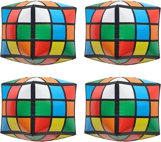 Set di 4 palloni magici per decorazione di festa