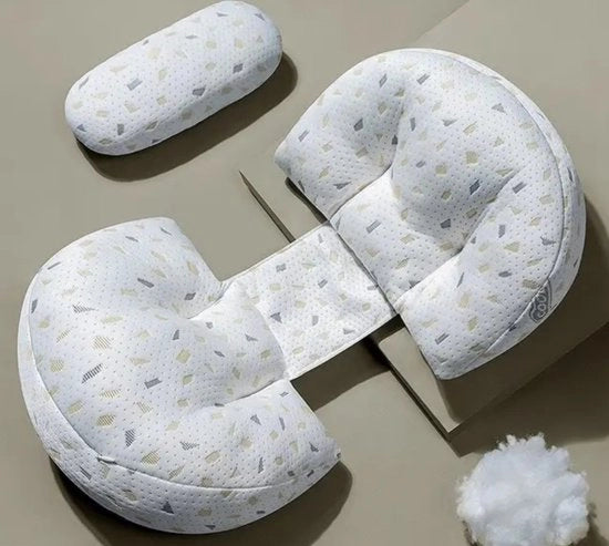 Cuscino per la gravidanza per il sonno | Massimo comfort, supporto alle anche e alla pancia | Con copertura lavabile