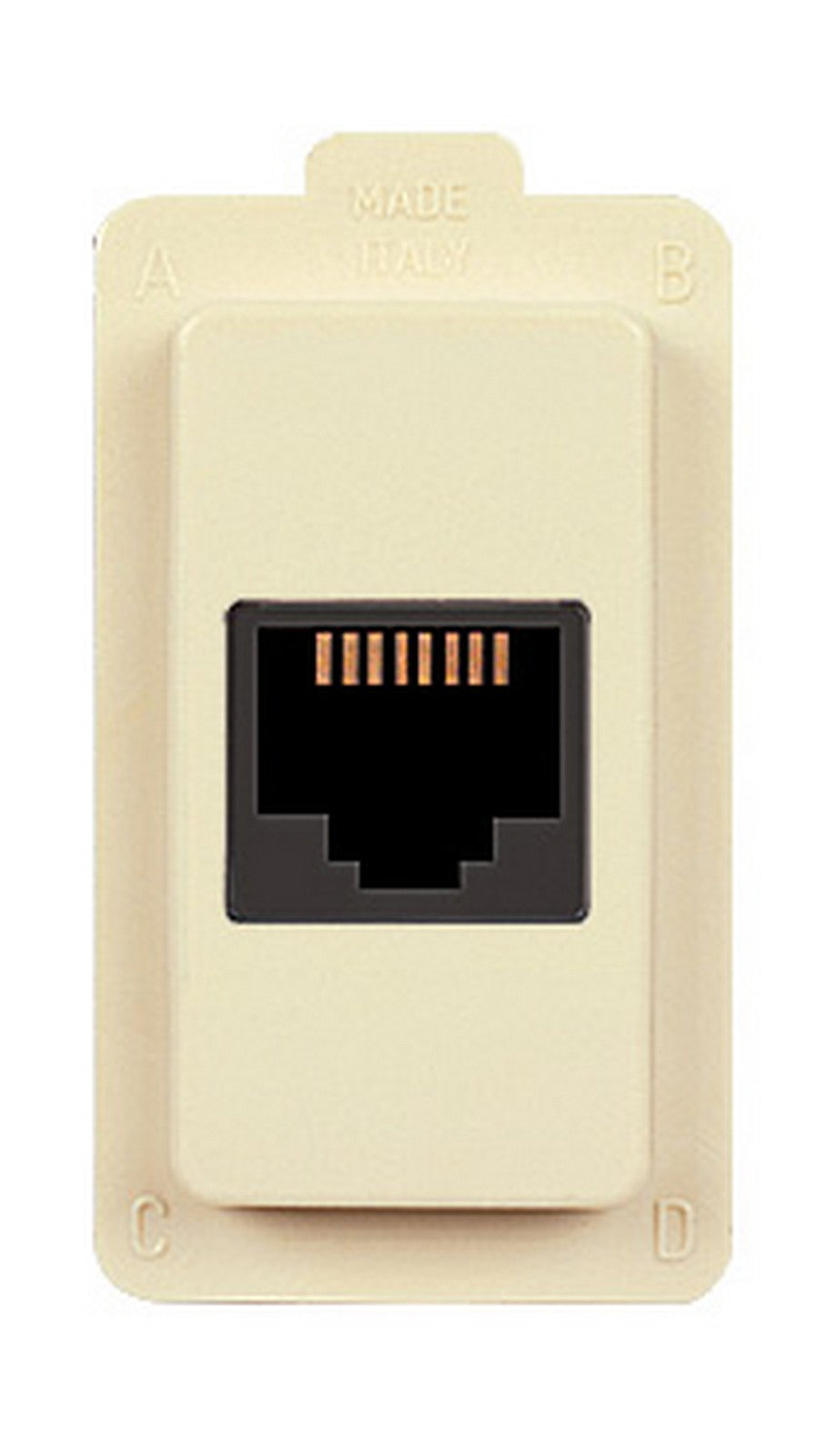 tondo' art. ecl2584 presa telefonica rj11 cod:ferx.2782