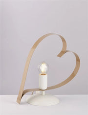 TRENDY LUME DESIGN MODERNO IN METALLO COLORE ORO E14 1 LUCE 46 WATT 14X14X35 CM