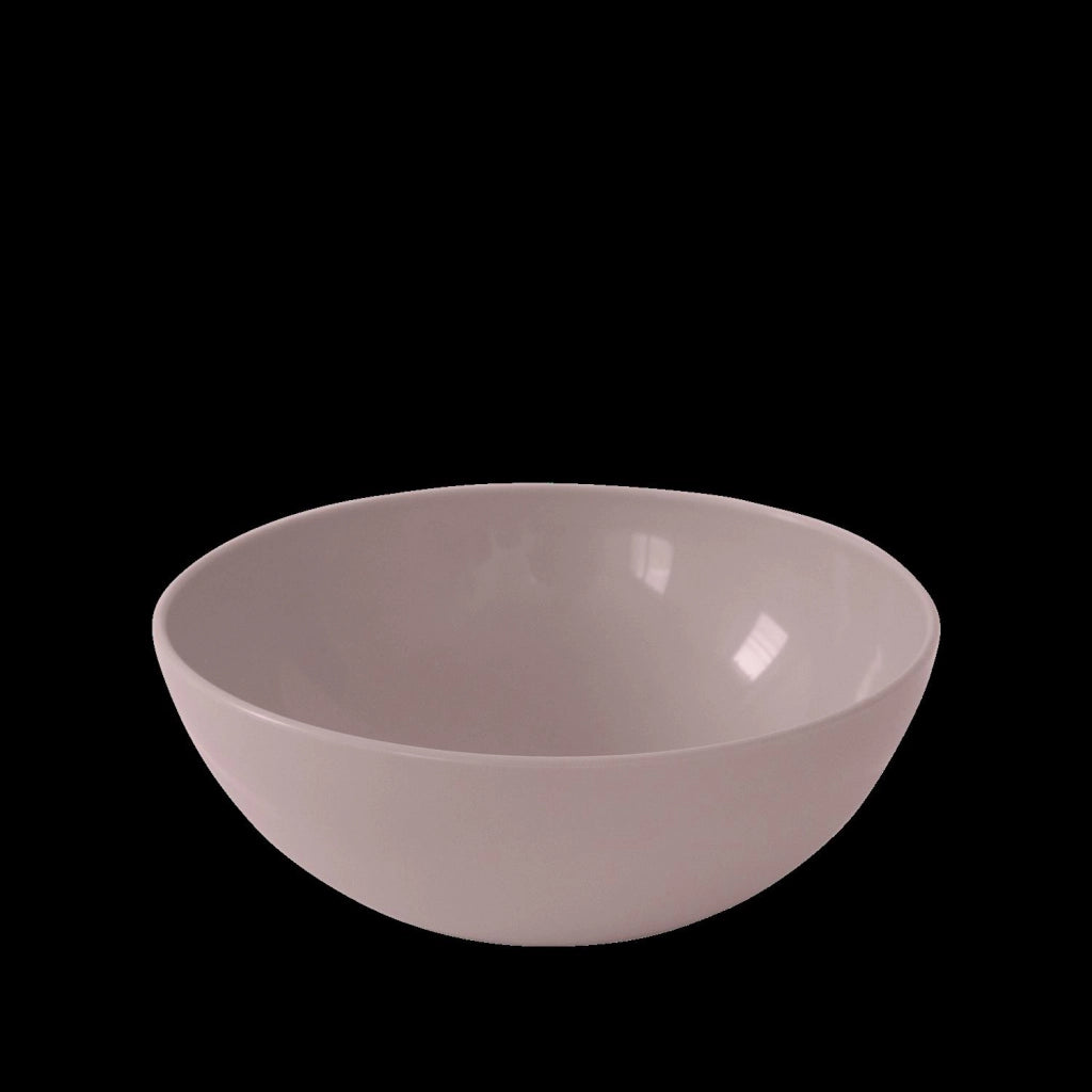 INSALATIERA GAIA PLUS IN PLASTICA DI DIAMETRO 20 CM COLORE ROSA SHABBY