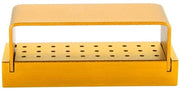 Contenitore di Sterilizzazione per Tandem - Box di Acciaio Inossidabile - Contenitore di Disinfezione con Coperchio - Standard per Tandem per Pratiche Odontoiatriche - 30 Fori - 7 x 2,5 x 3 cm - Contenitore di Disinfezione