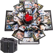 Scatola di Sorpresa Artigianale - Regalo per Natale, Giorno della Madre, Anniversario, San Valentino e Matrimonio con Regali Unici